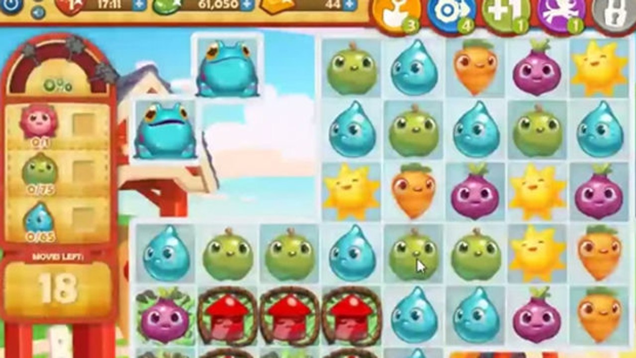 Farm Heroes Saga Level 424: Lösung, Tipps und Tricks