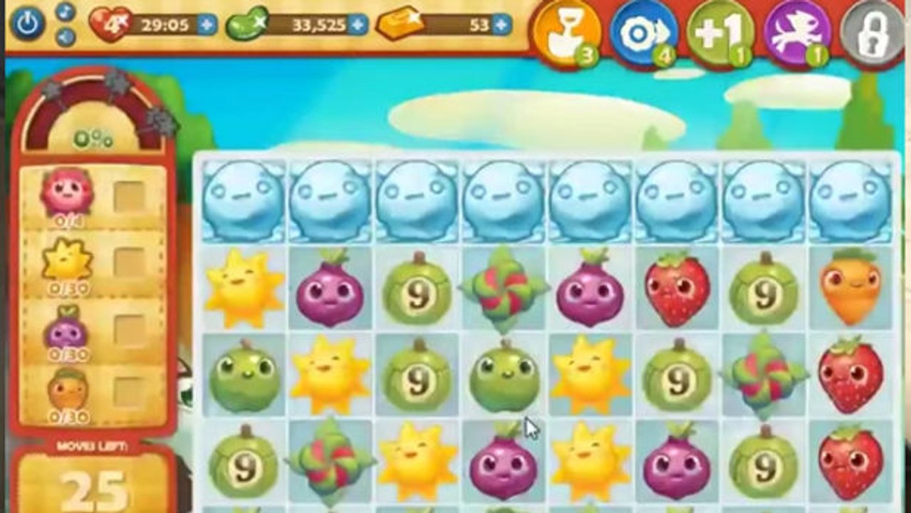 Farm Heroes Saga Level 348: Lösung, Tipps und Tricks