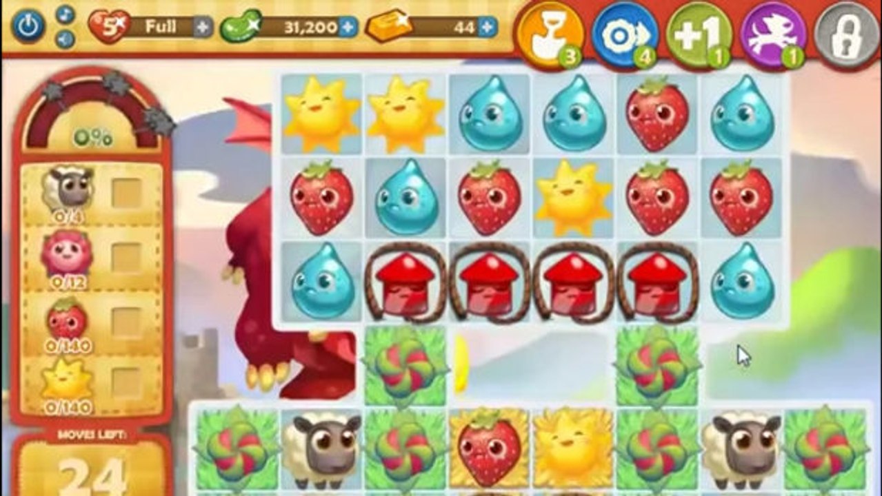 Farm Heroes Saga Level 435: Lösung, Tipps und Tricks