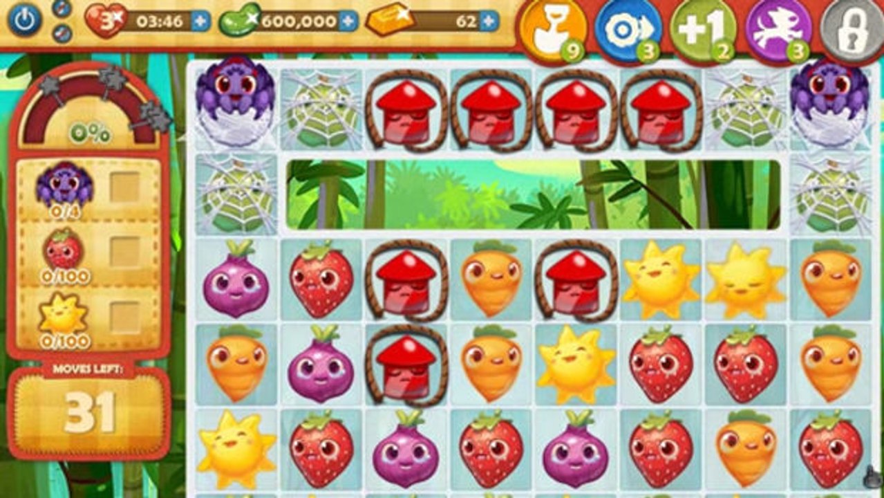 Farm Heroes Saga Level 358: Lösung, Tipps und Tricks