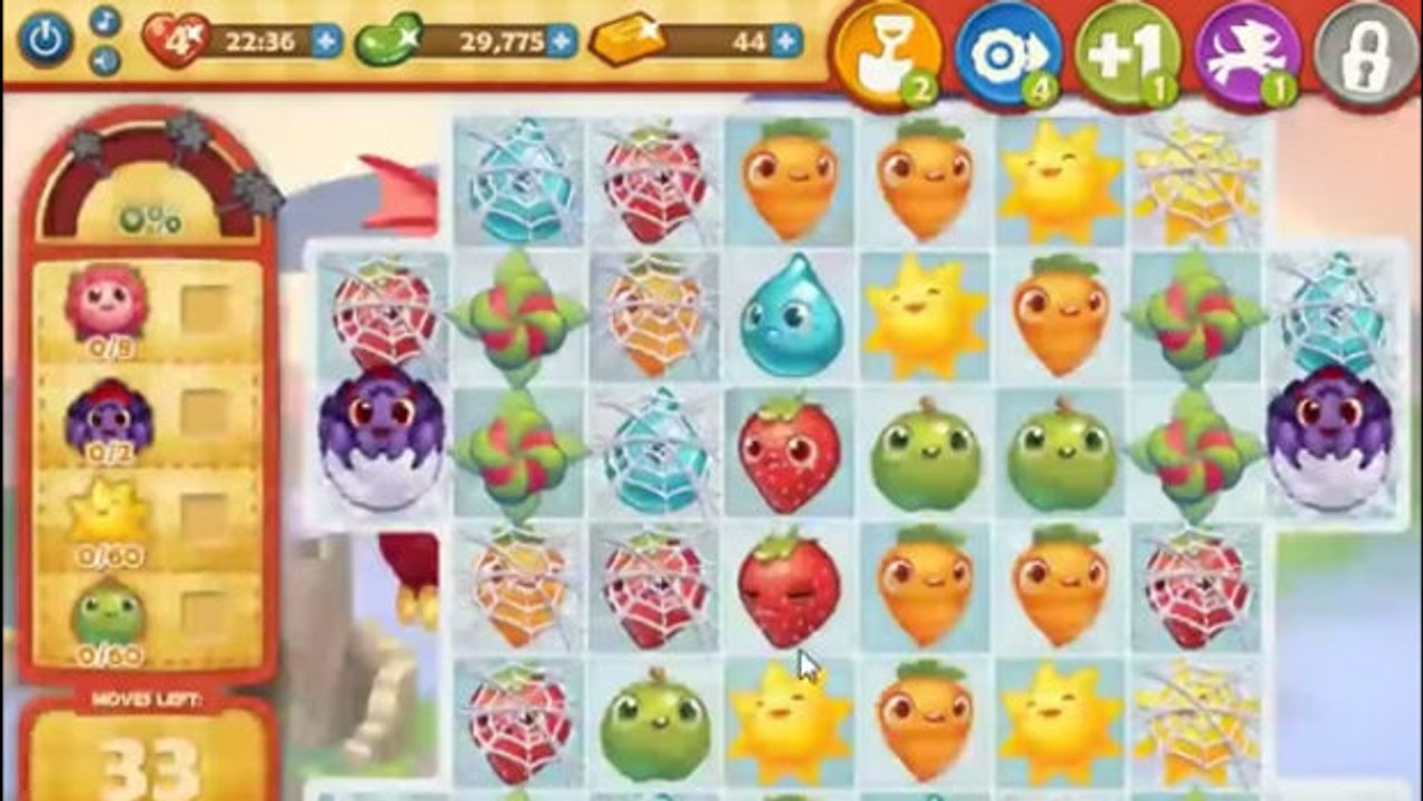 Farm Heroes Saga Level 439: Lösung, Tipps und Tricks