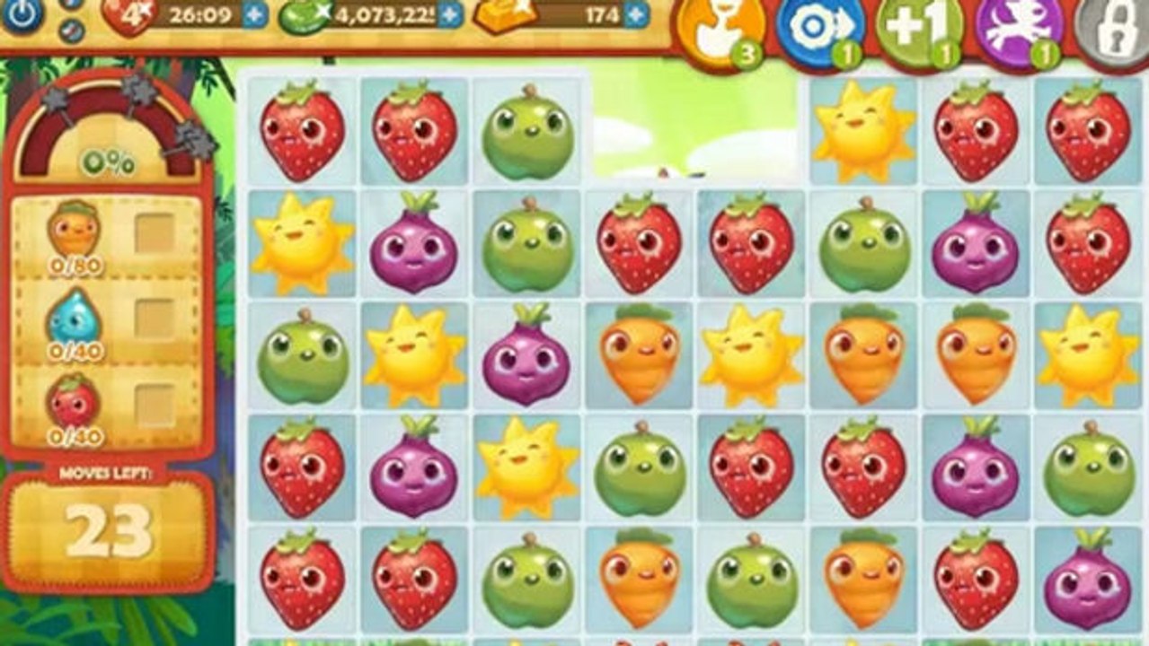 Farm Heroes Saga Level 401: Lösung, Tipps und Tricks