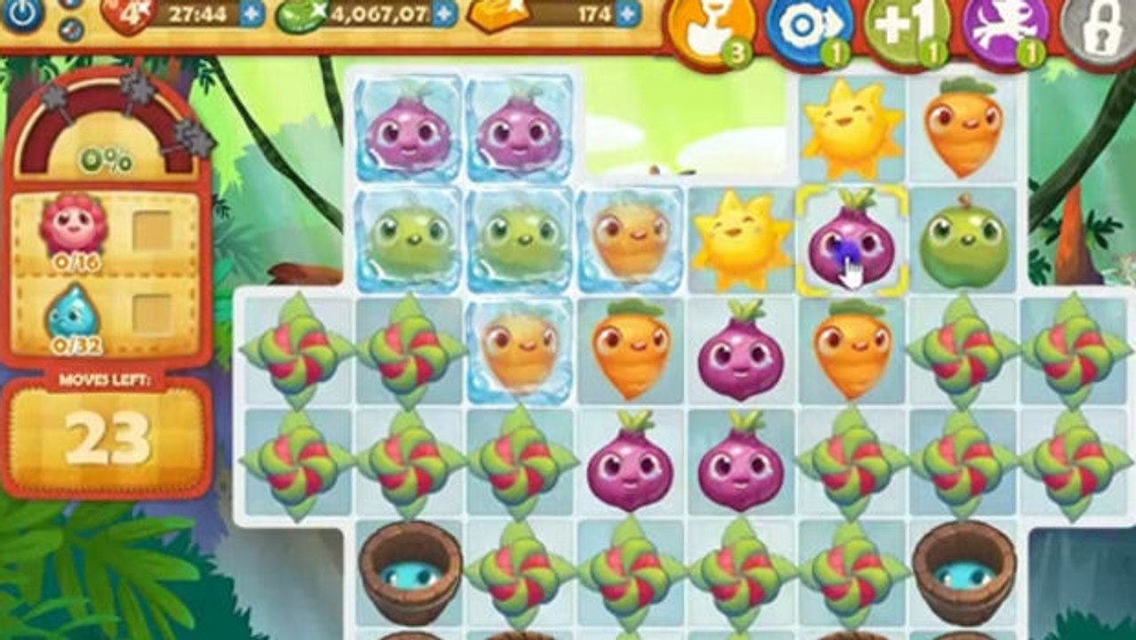 Farm Heroes Saga Level 405: Lösung, Tipps und Tricks