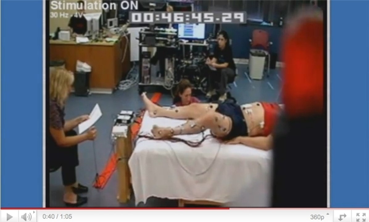 Paraplégie : la méthode par stimulations électriques fait ses preuves