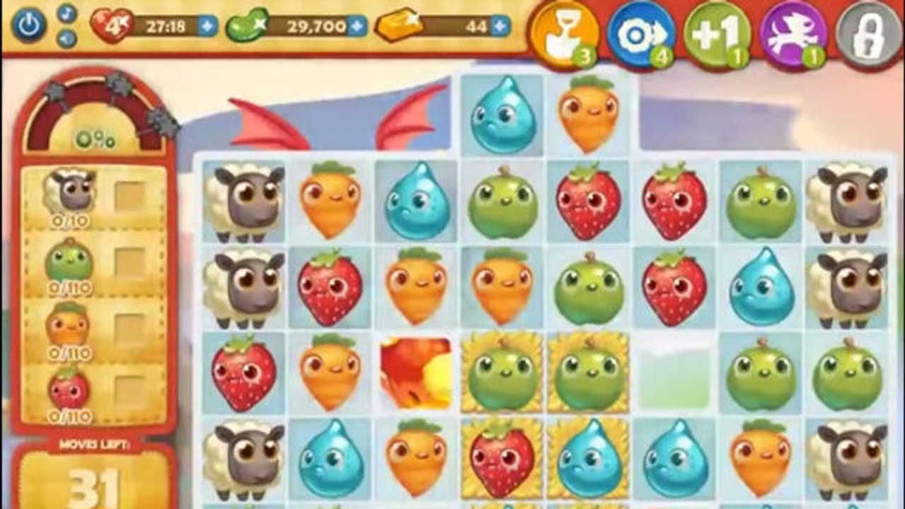 Farm Heroes Saga Level 438: Lösung, Tipps und Tricks