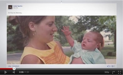 Timeline : "l'histoire d'une vie en une seule page" sur Facebook