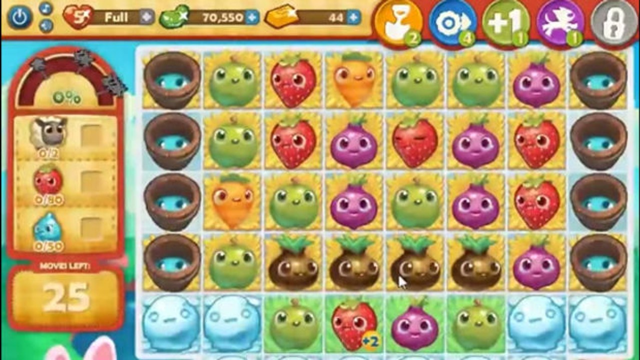 Farm Heroes Saga Level 449: Lösung, Tipps und Tricks