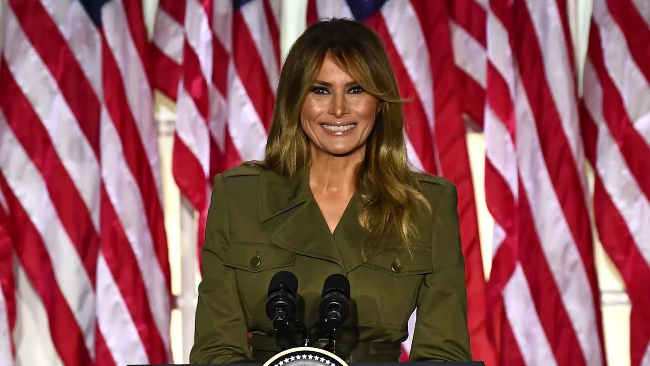 Melania Trump ist wieder zurück: Sie verkauft jetzt digitale Kunst über sich selbst