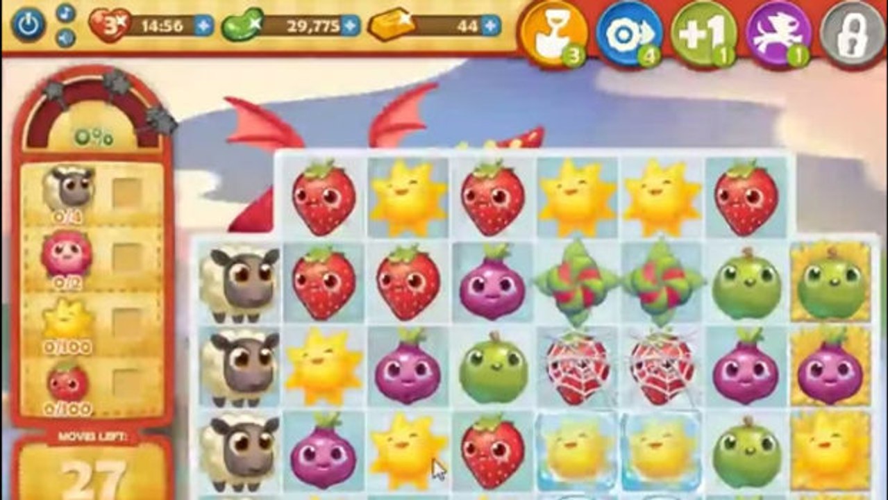 Farm Heroes Saga Level 440: Lösung, Tipps und Tricks