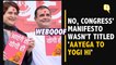 Fact-Check | Altered Photo of Congress Manifesto for Uttar Pradesh Elections Goes Viral