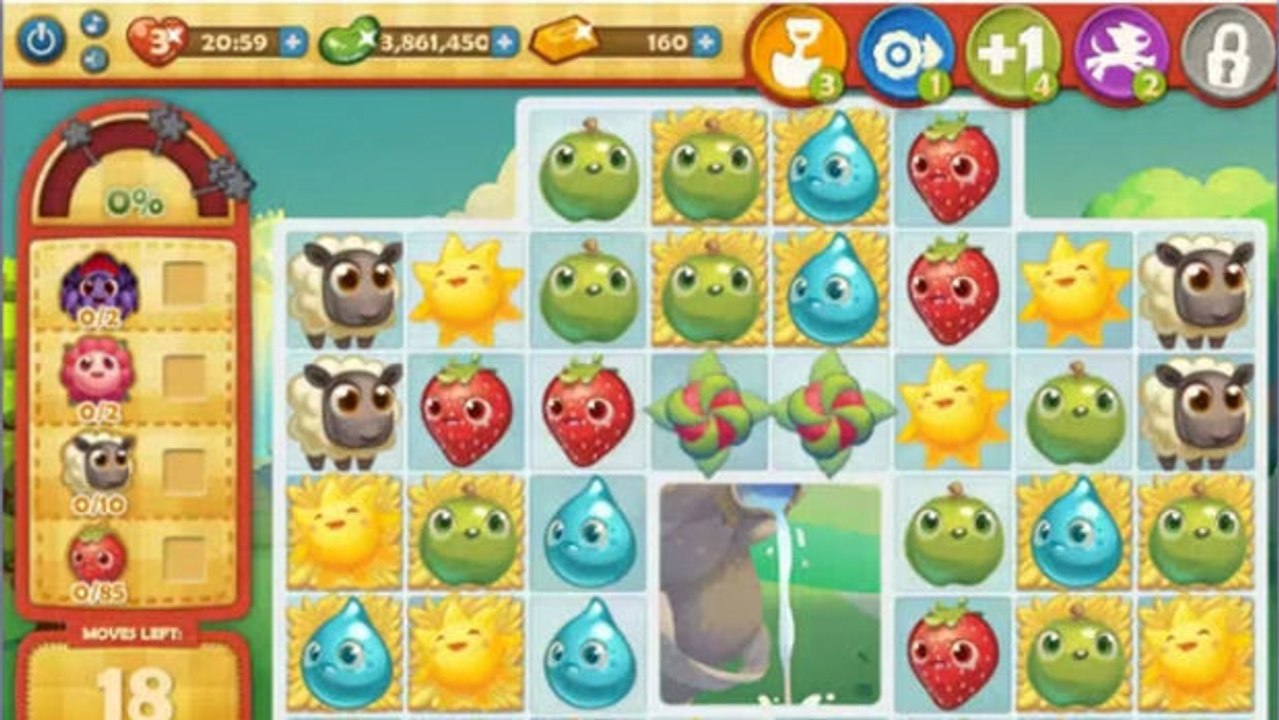 Farm heroes saga level 490: lösung, tipps und tricks