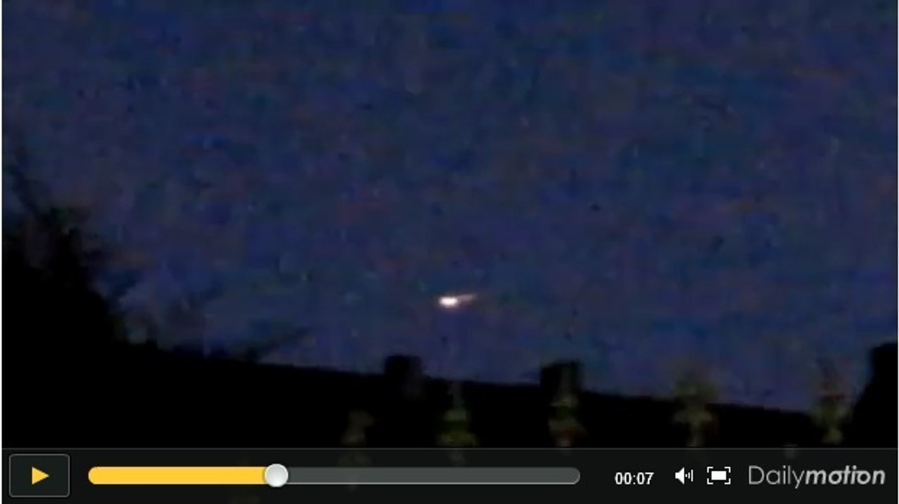 Boule de lumière dans le ciel : une famille belge a filmé le phénomène