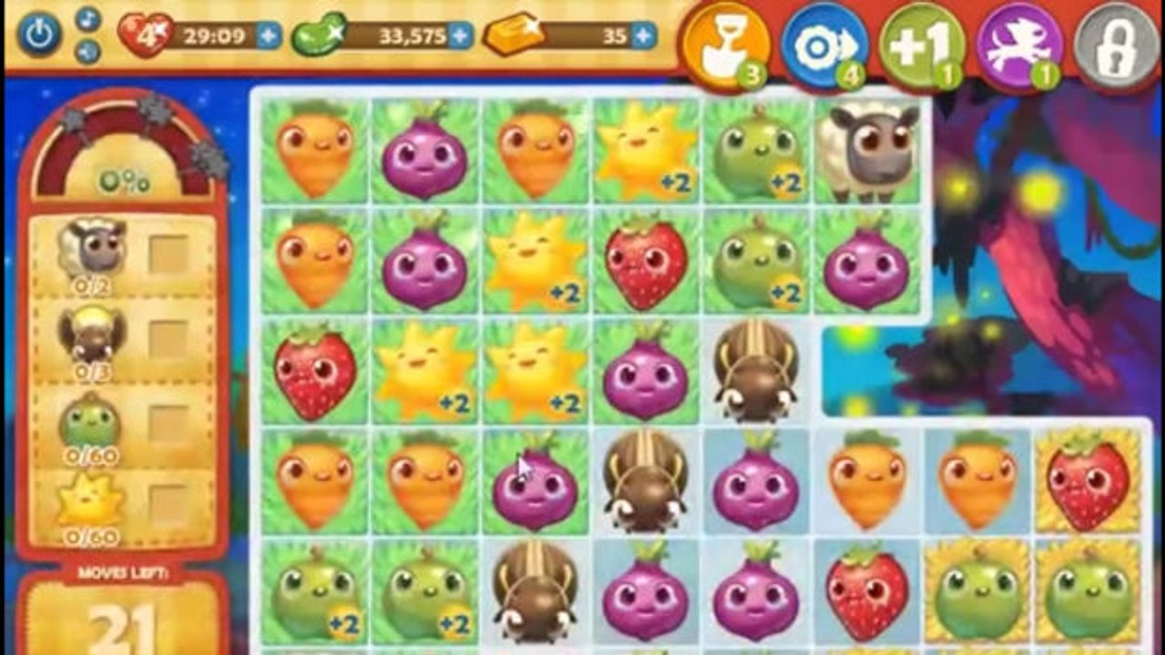 Farm Heroes Saga Level 501: Lösung, Tipps und Tricks