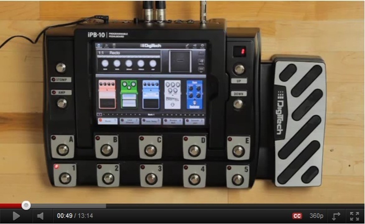 DigiTech IPB-10: et l'iPad devient une guitare avec effets de distorsion