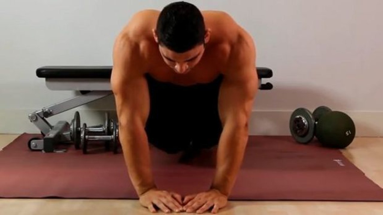 Übung: Wie gehen Diamant-Liegestütze?