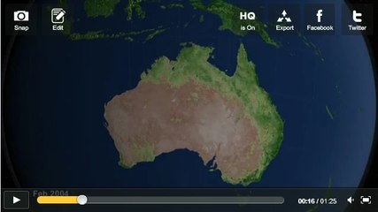 Quand les satellites observent les phénomènes naturels du globe