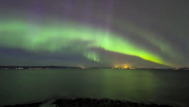 Les plus belles aurores boréales de 2013 observées en Norvège