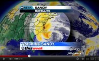 Vidéo : l'ouragan Sandy se renforce à l'approche de New York