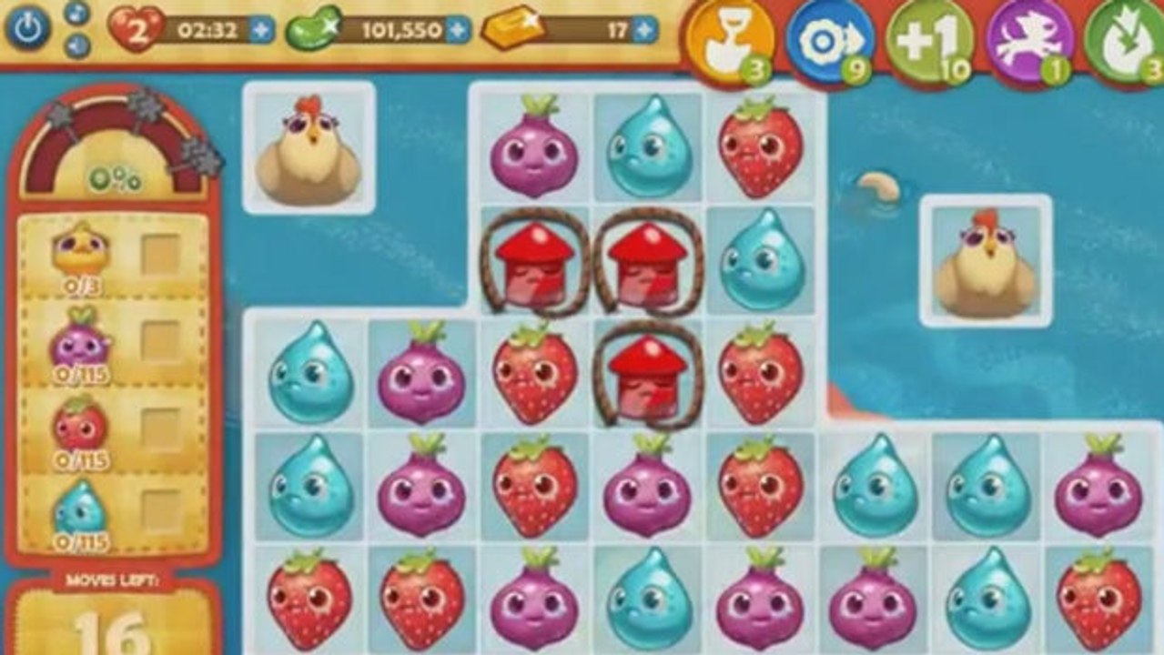 Farm Heroes Saga Level 593: Lösung, Tipps und Tricks