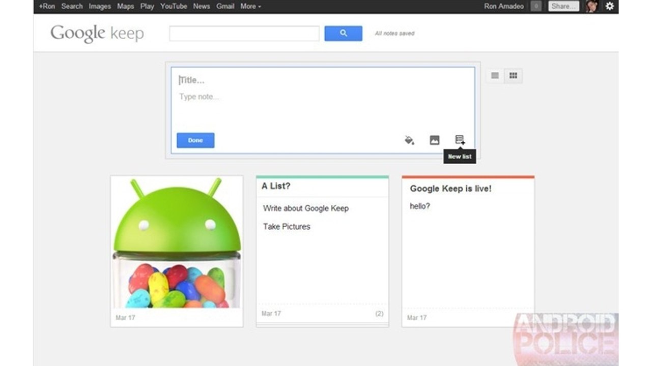 Google Keep : comparatif du logiciel de note face à Evernote