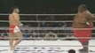 Ein Sumo-Kämpfer von 272 kg gegen einen MMA-Kämpfer von 76 kg. Wer wird gewinnen?