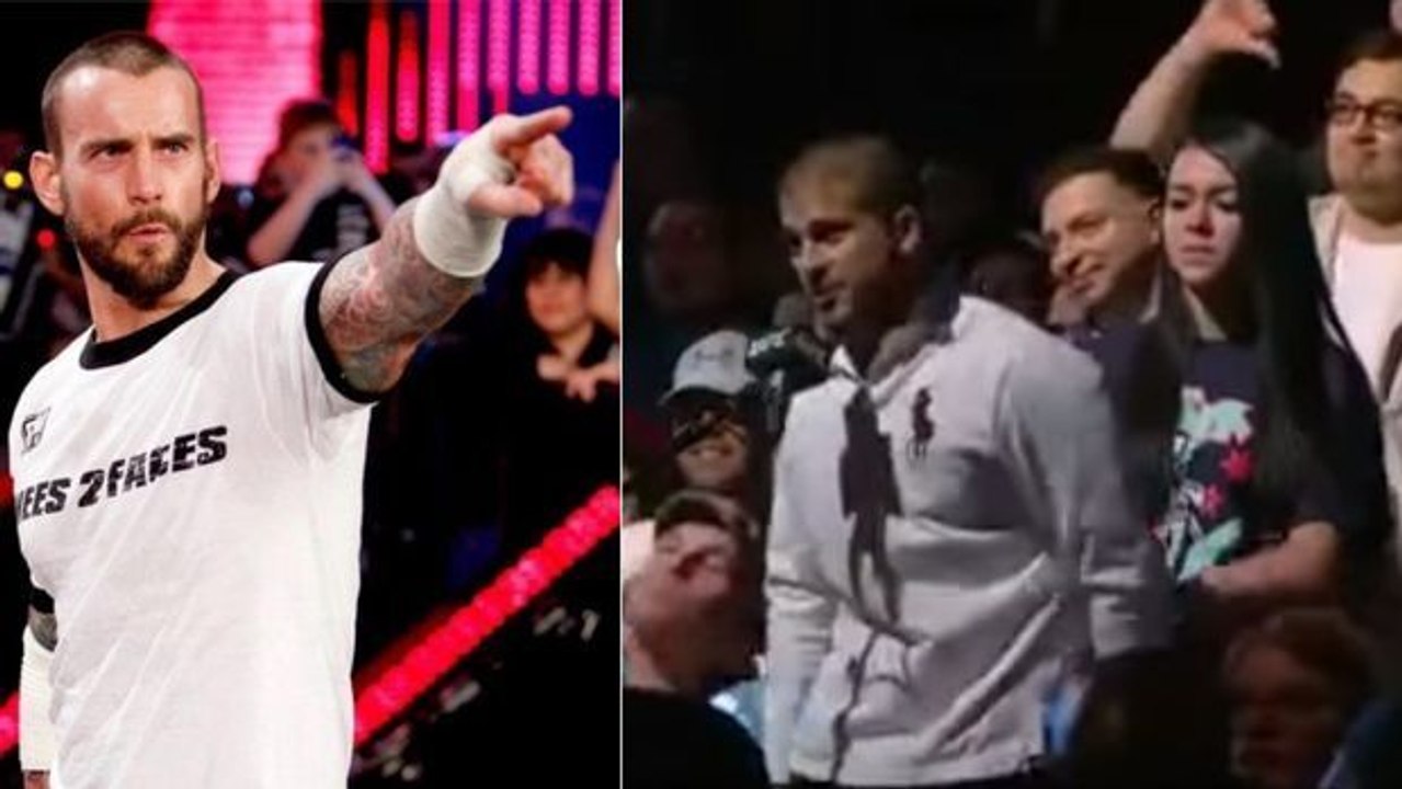 Mma: cm punk weist einen hater mitten in der ufc konferenz in die schranken