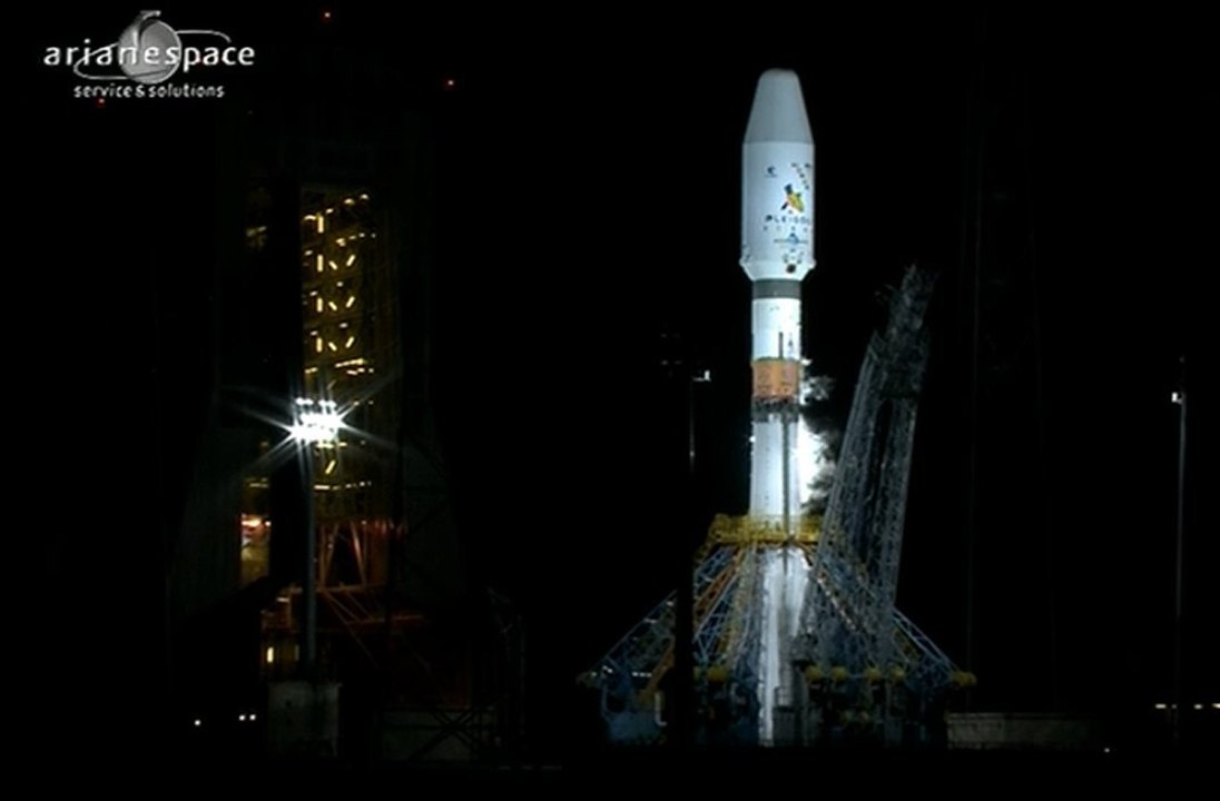 Pléiades 1B : Revivez le lancement du satellite...