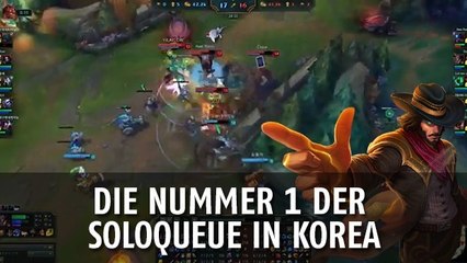 League of Legends: Dieser Spieler ist die Nummer 1 der koreanischen SoloQueue und wir wissen warum!