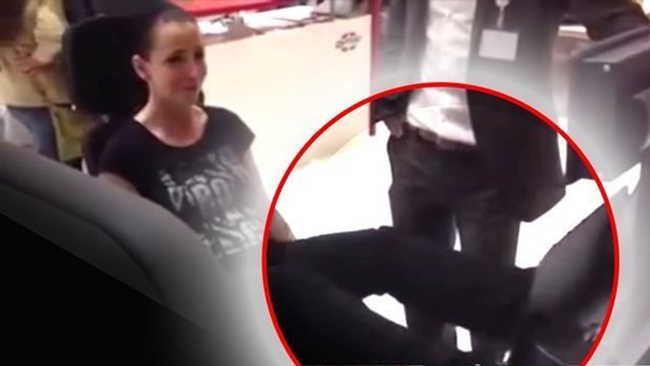 Unfall: Eine Frau bricht sich bei der Beinpresse die Beine!