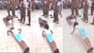 10-jähriges Mädchen blamiert einen US-Soldaten bei einem Liegestütz-Wettbewerb