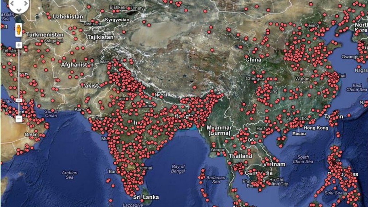 Ventus Project : un projet de cartographie "sociale" et mondiale des centrales thermiques