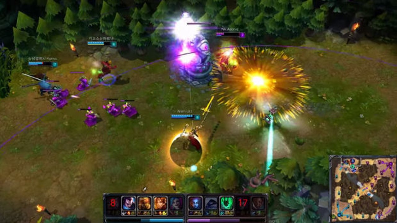 League of Legends: So bestreiten die koreanischen Challengers ihre Teamfights