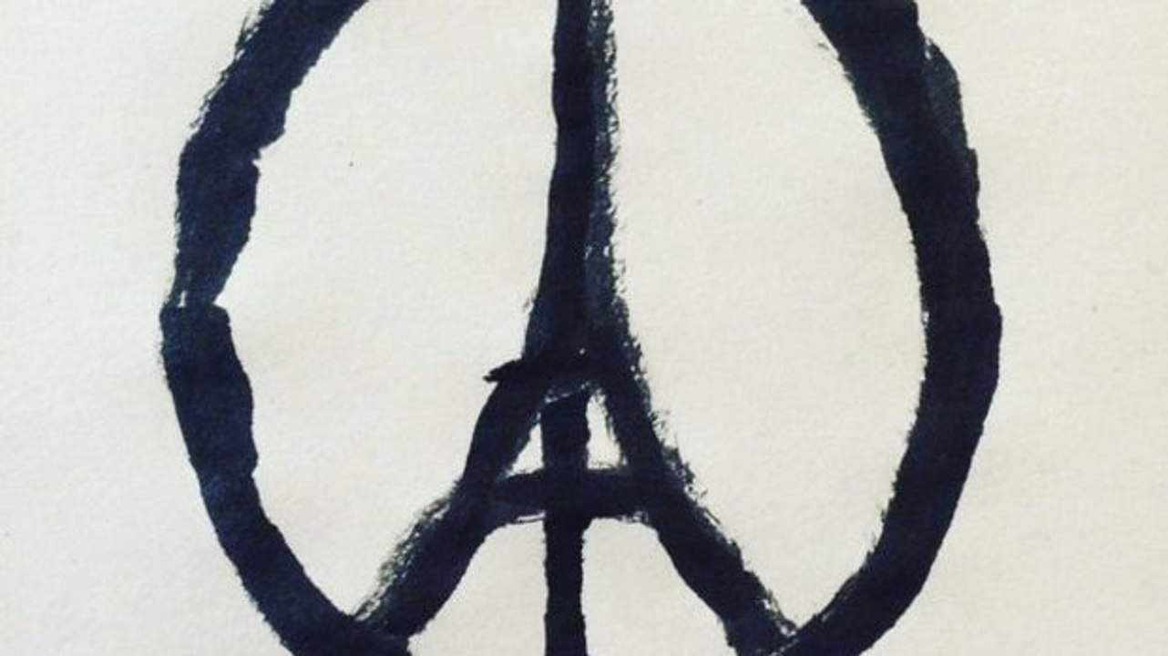 Peace for Paris: Die Zeichnung für Solidarität, die weltweit in den sozialen Netzwerken geteilt wurde