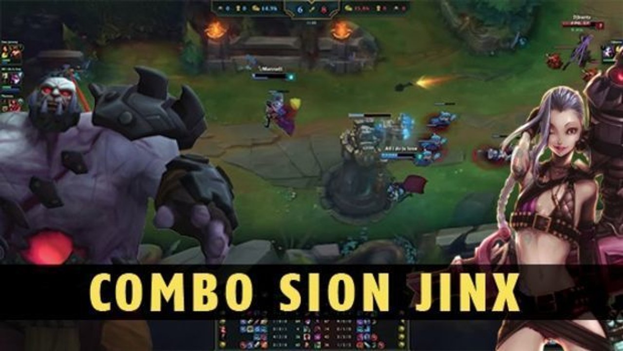 League of Legends: Jinx und Sion mit einer zerstörerischen Kombo!