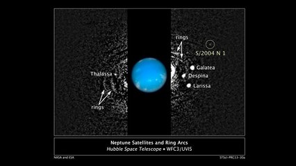 Une nouvelle lune de Neptune découverte par Hubble