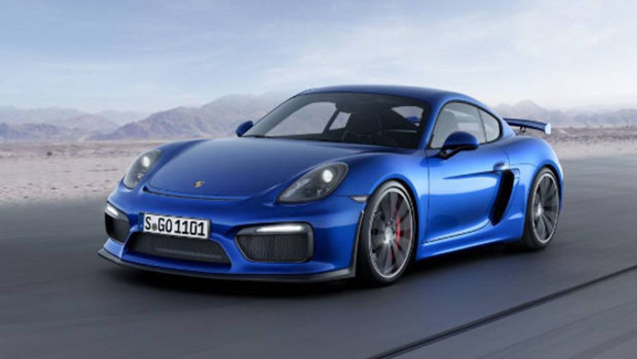 Porsche Cayman GT4 : Preis, Technische Daten: Die königliche Rennmaschine im Video