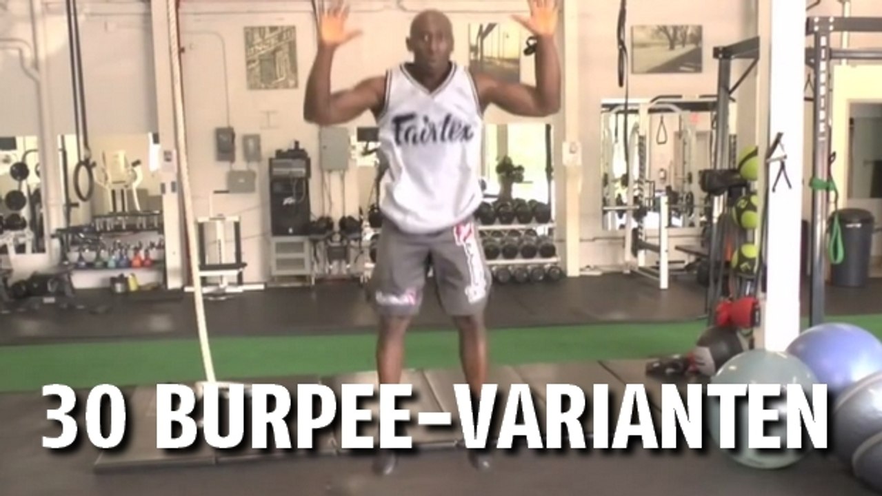 30 Burpee-Varianten für einen Körper aus Stahl