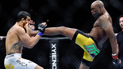 UFC 126: Anderson Silvas unfassbarer Front-Kick haut Vitor Belfort K.O.!