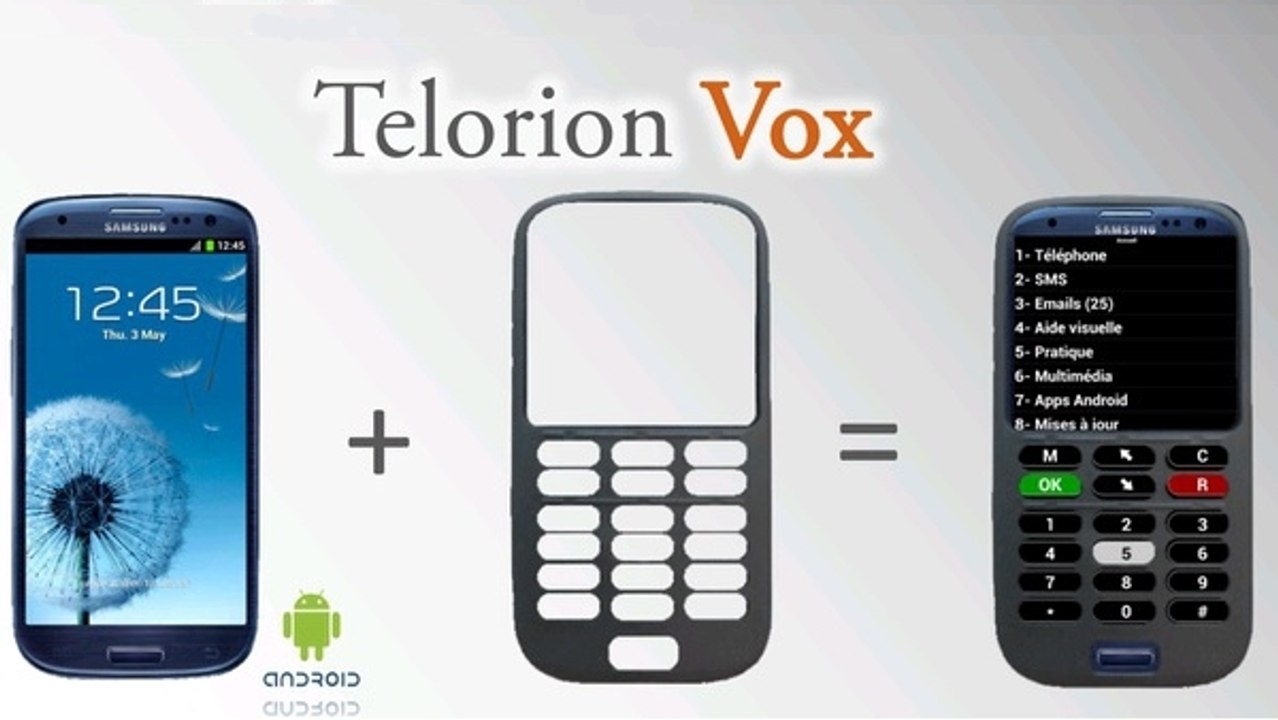 Telorion Vox : un Samsung Galaxy S3 adapté pour les aveugles et malvoyants