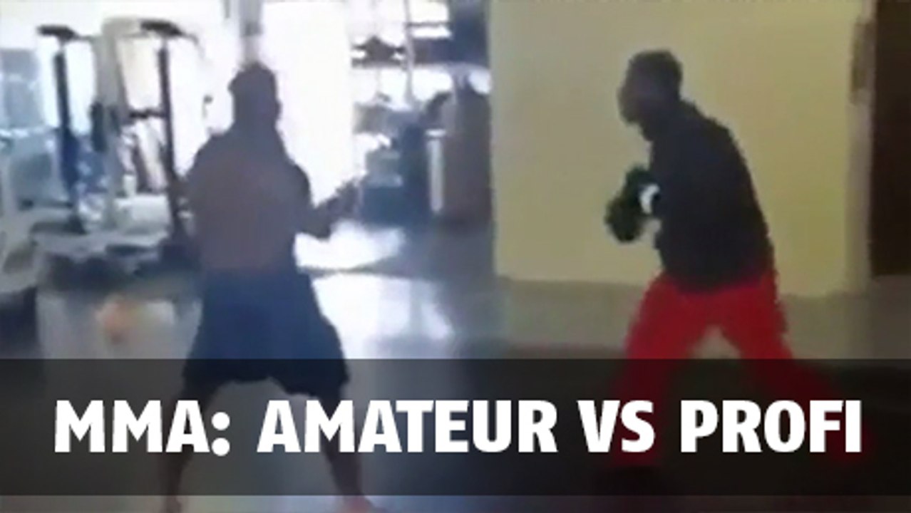 MMA: Ein Amateur lädt sich selbst in eine Sporthalle ein und fordert einen Profiboxer zum Kampf heraus