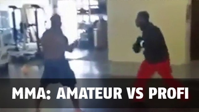 MMA: Ein Amateur lädt sich selbst in eine Sporthalle ein und fordert einen Profiboxer zum Kampf heraus