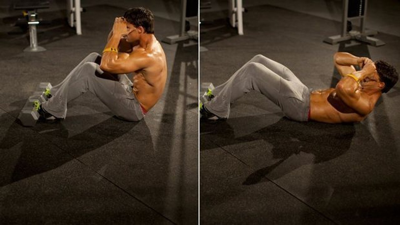 Training: Ideal für die Bauchmuskeln! Die 3/4-Sit-Ups