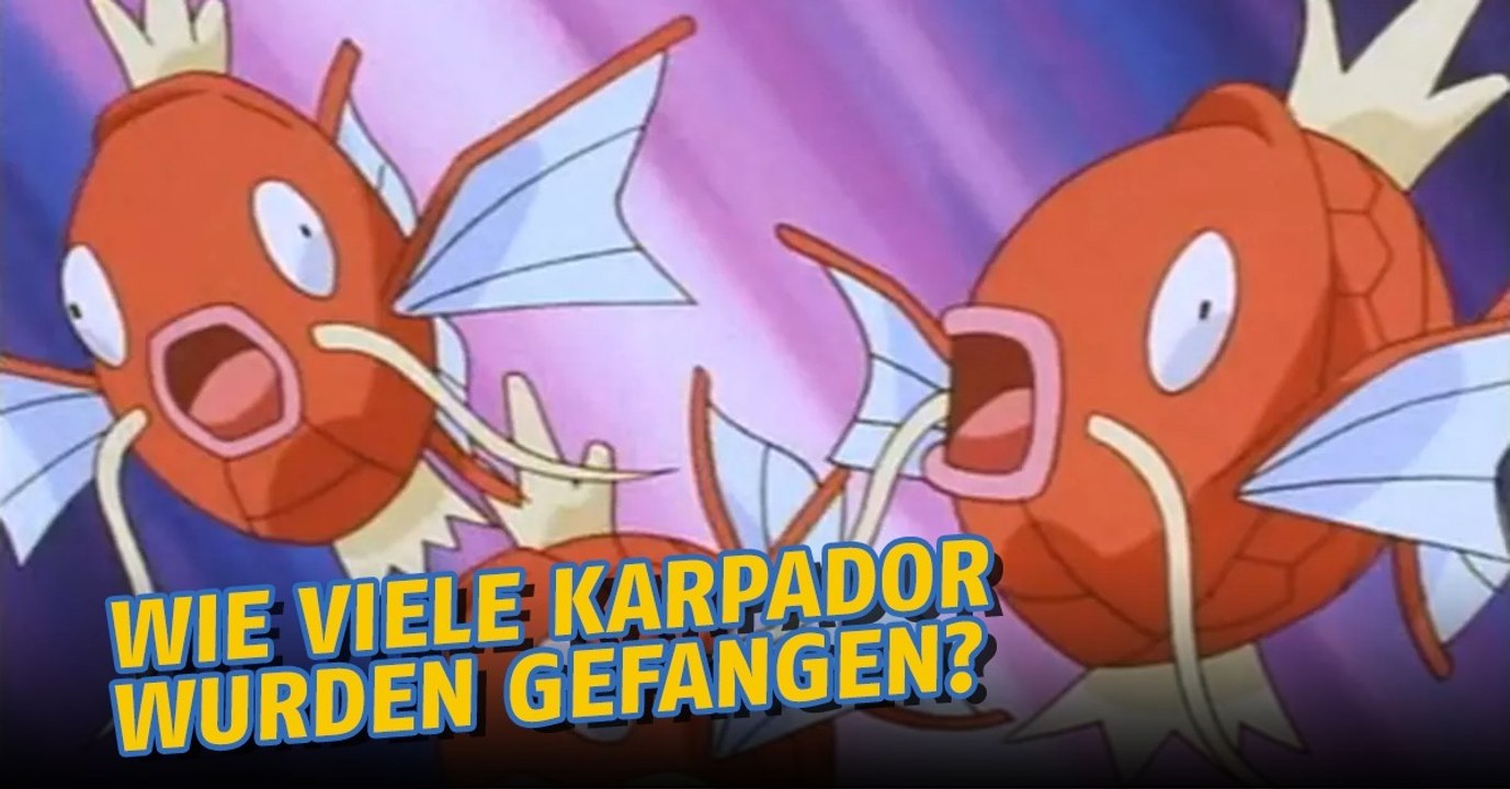 Pokémon GO: Unglaublich viele Karpador beim Wasserfestival gefangen