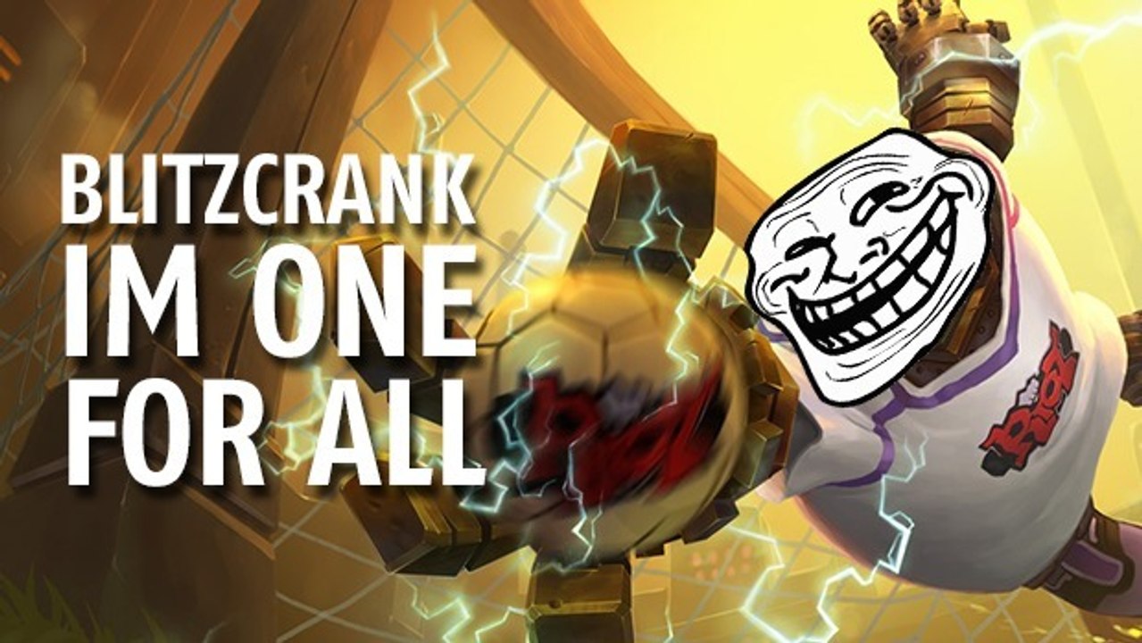 League of Legends: Legendär! Blitzcrank auf Level 1 im One For All