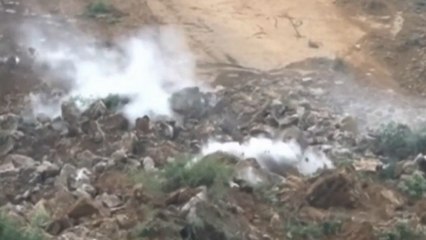 Chine : les impressionnantes images d'un terrible glissement de terrain