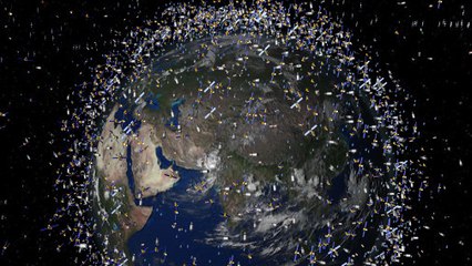 Débris spatial : une corde électrodynamique pour nettoyer l'espace