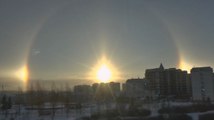 Un étonnant soleil double observé dans le ciel de Moscou