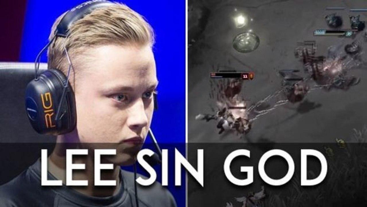 League of Legends: Rekkles lässt sich von einem exzellenten Lee-Sin-Spieler carrien