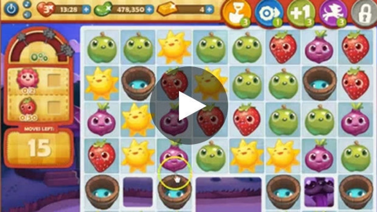 Farm Heroes Saga Level 250: Lösung, Tipps und Tricks