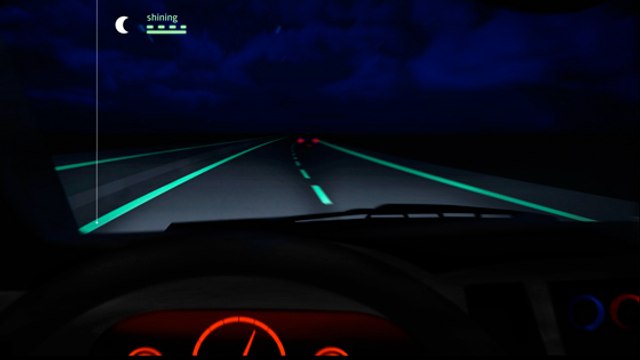 Bientôt des routes luminescentes pour économiser l’électricité ?